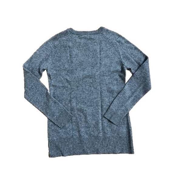 Zara Cashmere Collection Gray Knit Sweater Small A001567 - Picture 4 of 6